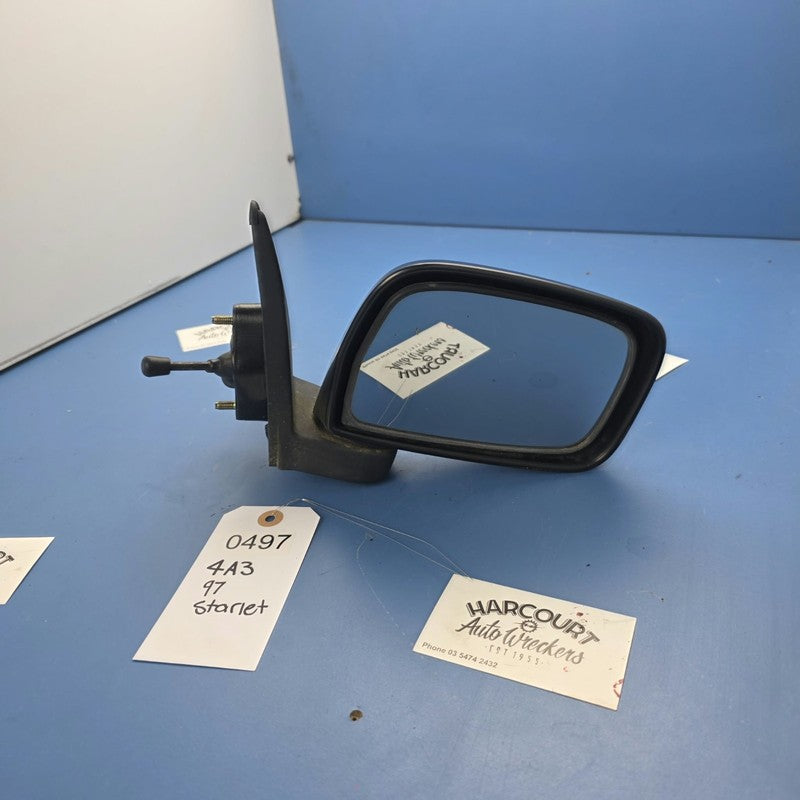 Right Hand Door Mirror Manual Type Suit EP91 Toyota Starlet 1996-1999