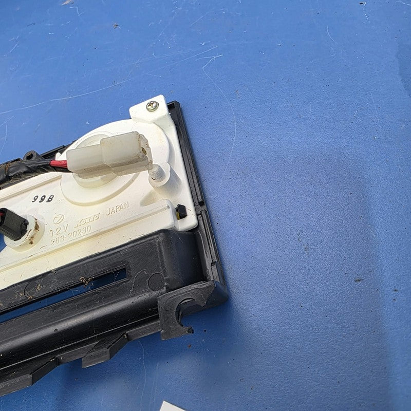 Heater Control Facia Panel Suits Subaru Brumby Brat1982â1994