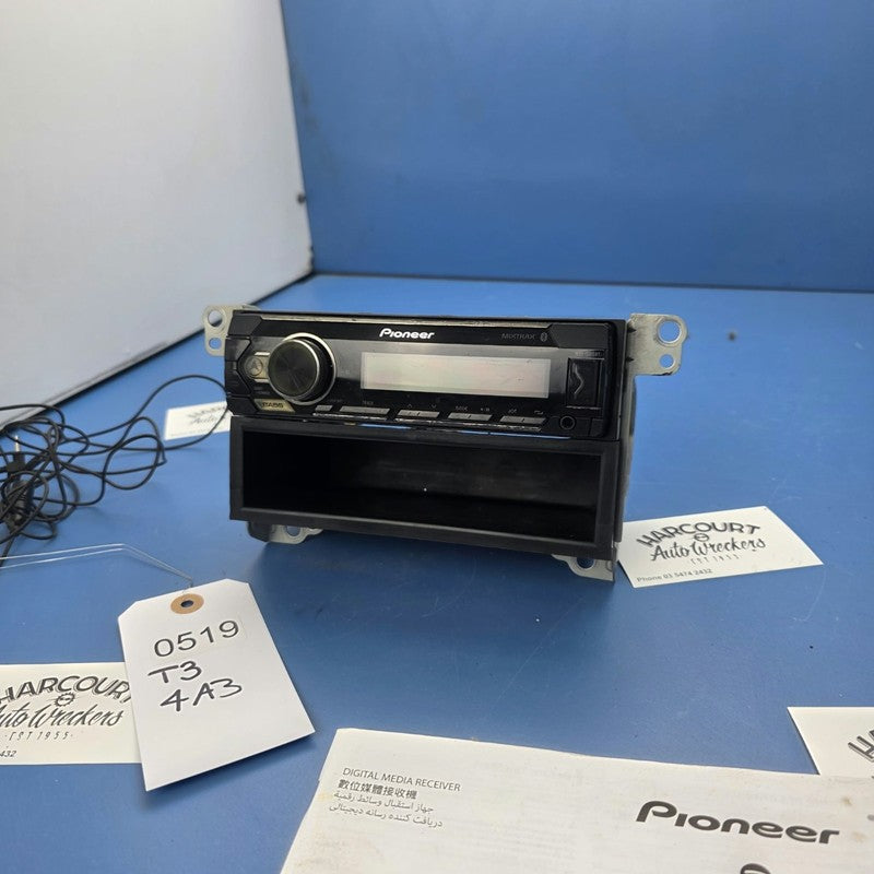 Pioneer Headunit Dash Pocket, Mounts Removed From EP91 Toyota Starlet