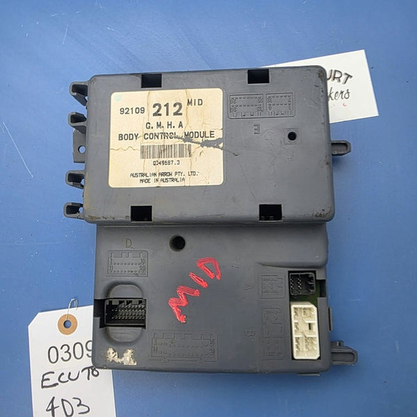 Bcm Body Control Module Suit VX Holden Commodore 212 Code Mid Spec Wit