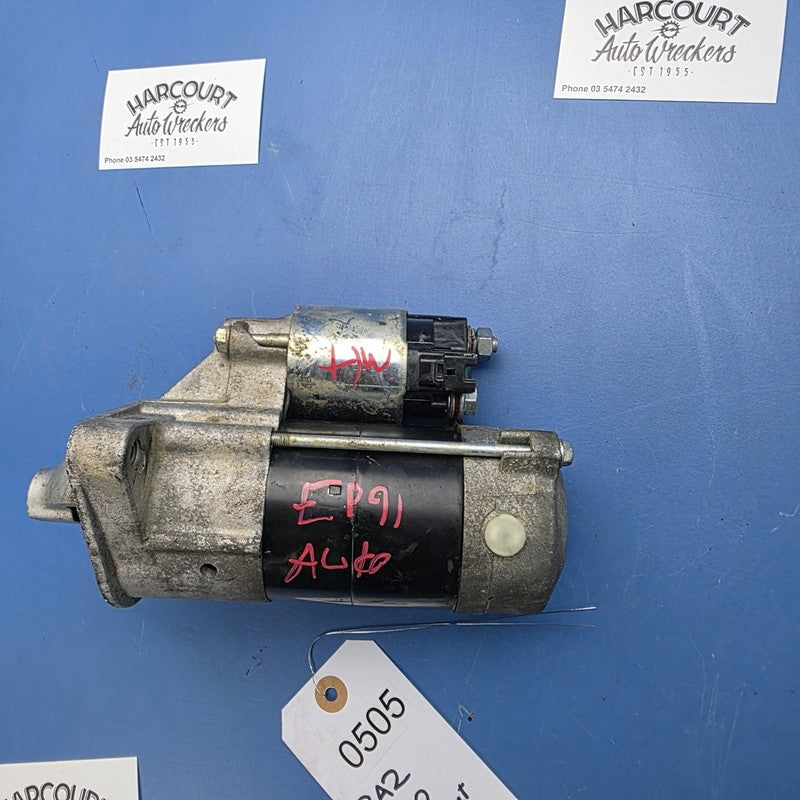Starter Motor Non Genuine Suit Toyota Starlet Auto 4EFE EP91 03/1996-0