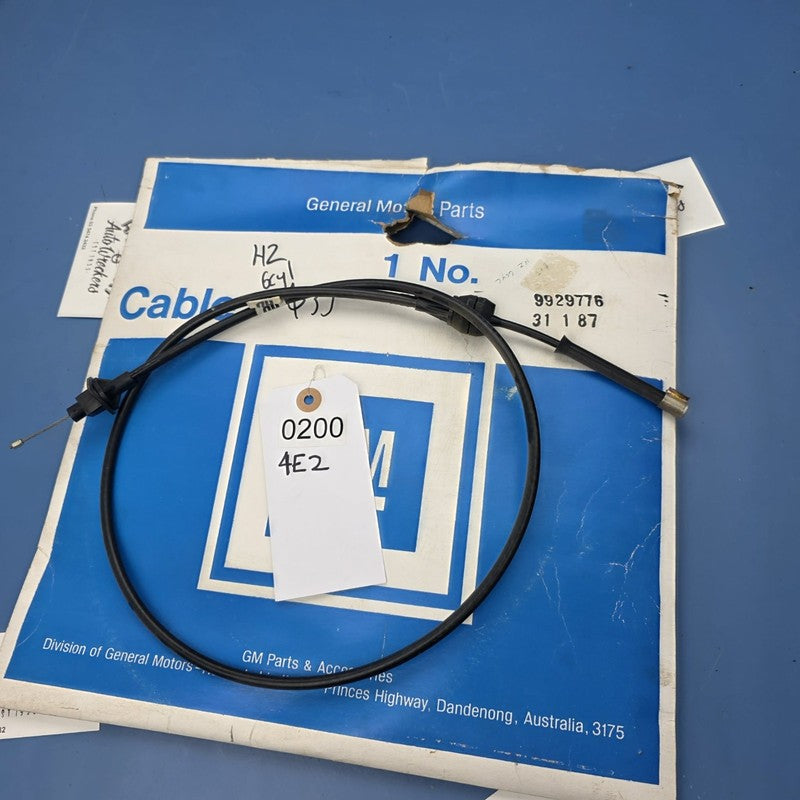Genuine New OLD Stock Holden HZ 6cyl Accelerator Cable Throttle Cable