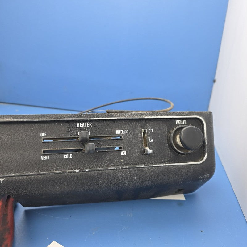 LJ Torana Lower Under Dash Panel GMH Holden GTR XU1 Switch Controls Kn