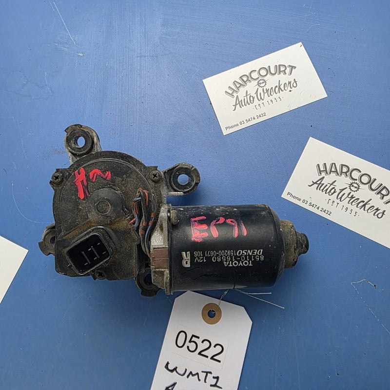 Front Wiper Motor Suit EP91 Toyota Starlet 1996-1999