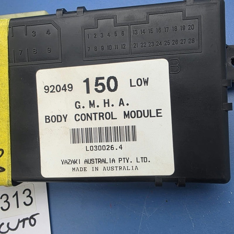 Bcm Body Control Module Suit VS Holden Commodore 150 Code Low Spec Wit