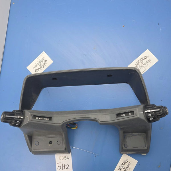 Dash Cluster Suround With Wiper & Headlight Switch Suits Subaru Brumby