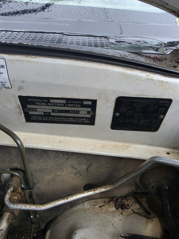 Tf Holden Rodeo Turbo Diesel Bonnet & Scoop 12/97-02/03 97 98 99 00