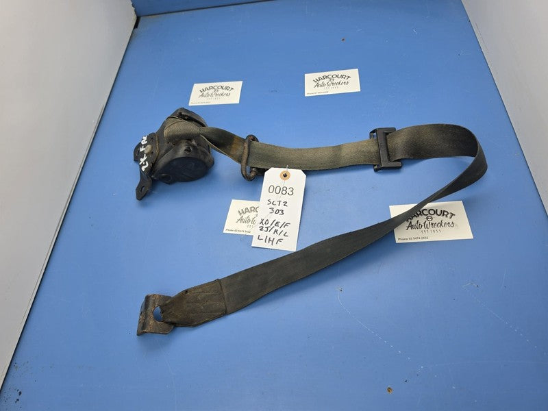 Ford Falcon XD XE XF ZJ ZK ZL Left Front Seatbelt Black Fairlane Fairm