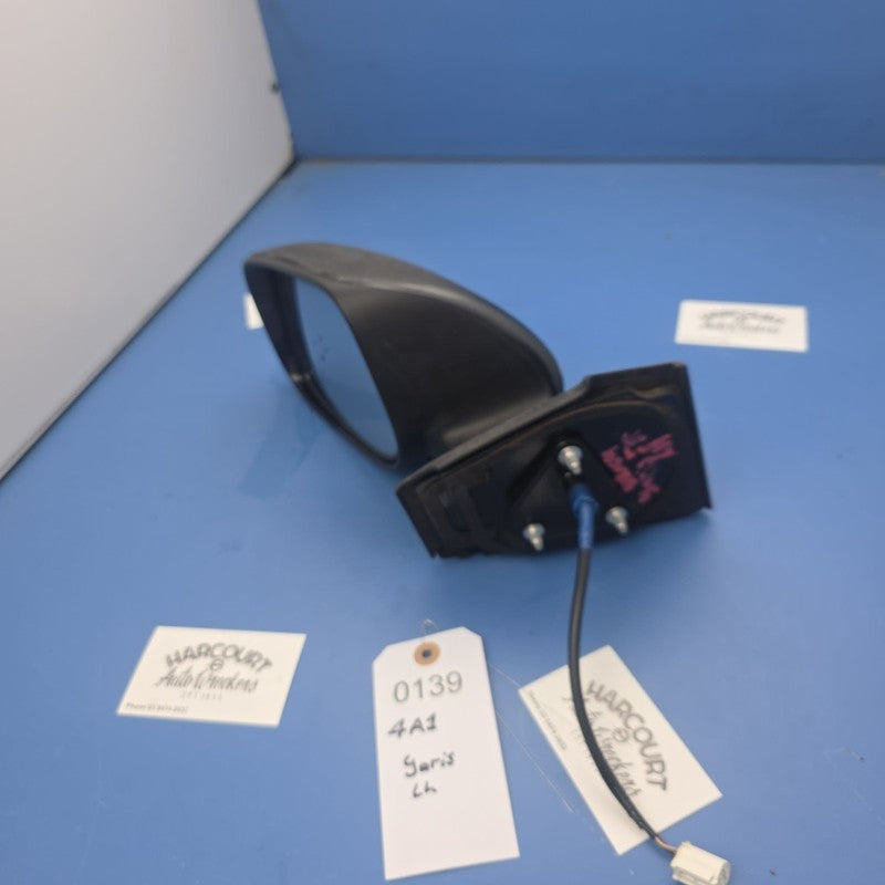 Toyota Yaris 2005-2011 5 Door Hatch Left Mirror Electric Grey In Color