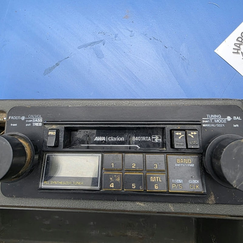 Radio Surround With Clarion Tape Deck! Suit Subaru Brumby 1984-1994 Ra