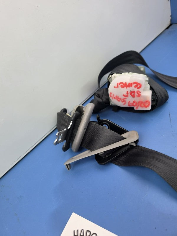 Toyota Yaris 2005-2011 Hatch 5 Door Center Rear Seat Belt Black