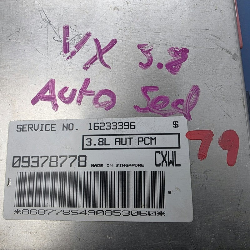 ECU To Suit VX Holden Commodore 3.8 Ecotec Auto CXWL