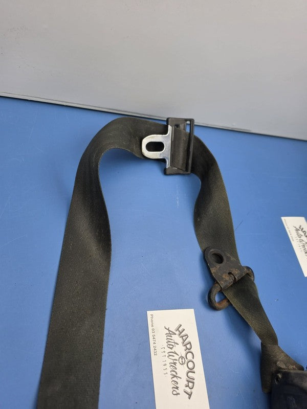 Ford Falcon XD XE XF ZJ ZK ZL Left Front Seatbelt Black Fairlane Fairm