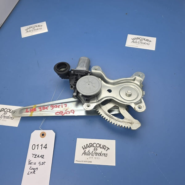 Toyota Yaris 2005-2011 5 Door Hatch Left Rear Window Reg Motor Electri