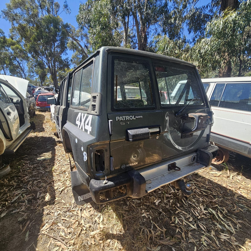 Nissan Patrol in the yard