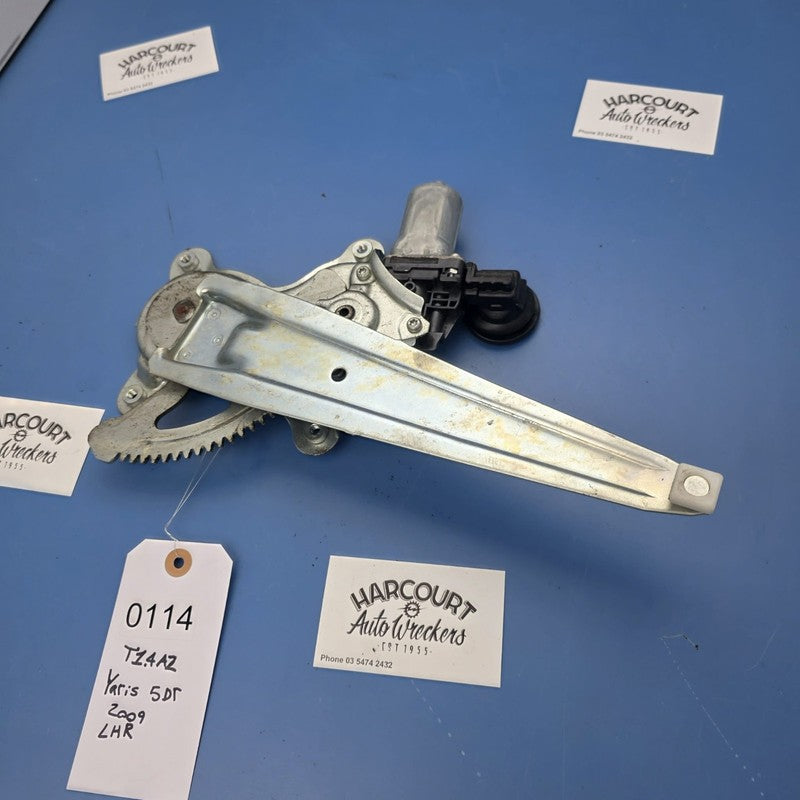 Toyota Yaris 2005-2011 5 Door Hatch Left Rear Window Reg Motor Electri
