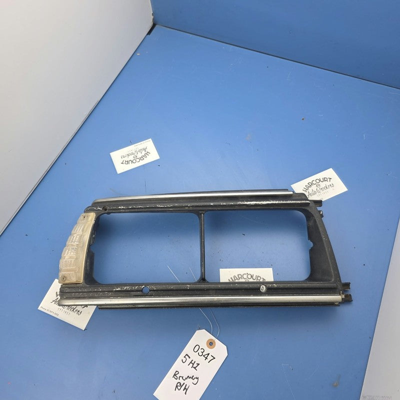 Headlight Surround Right Hand Suit Subaru Brumby Twin Square Headlight