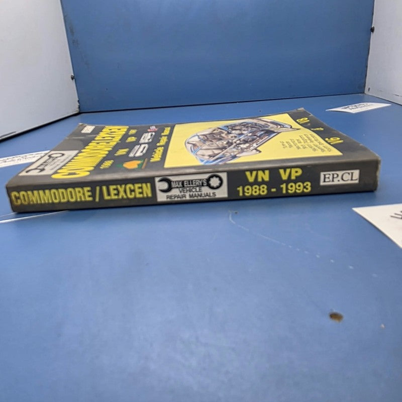 Max Ellery's Repair Manual For Commodore/ Lexen VN/VP V6 & V8