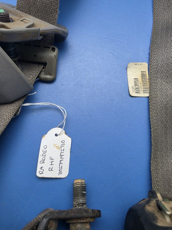 HOLDEN RODEO RA 03/2004-09/2006 RIGHT FRONT SEAT BELT ONLY BUCKET SEAT