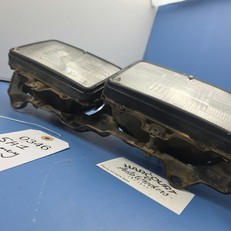 Headlight Assembly Right Hand Suit Subaru Brumby Twin Square Headlight