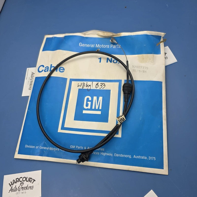 Genuine New OLD Stock Holden WB 6cyl Accelerator Cable Throttle Cable 