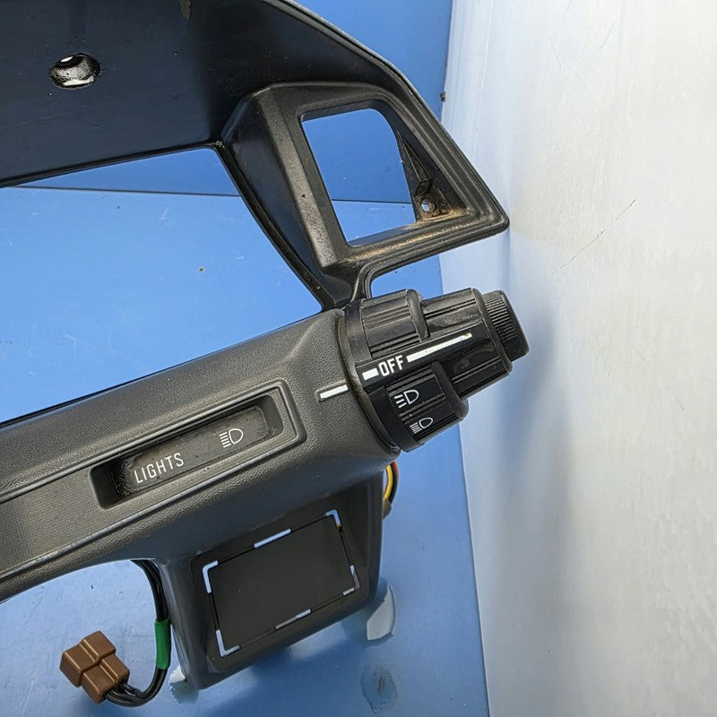 Dash Cluster Suround With Headlight & Wiper Switch Fit Subaru Brumby L