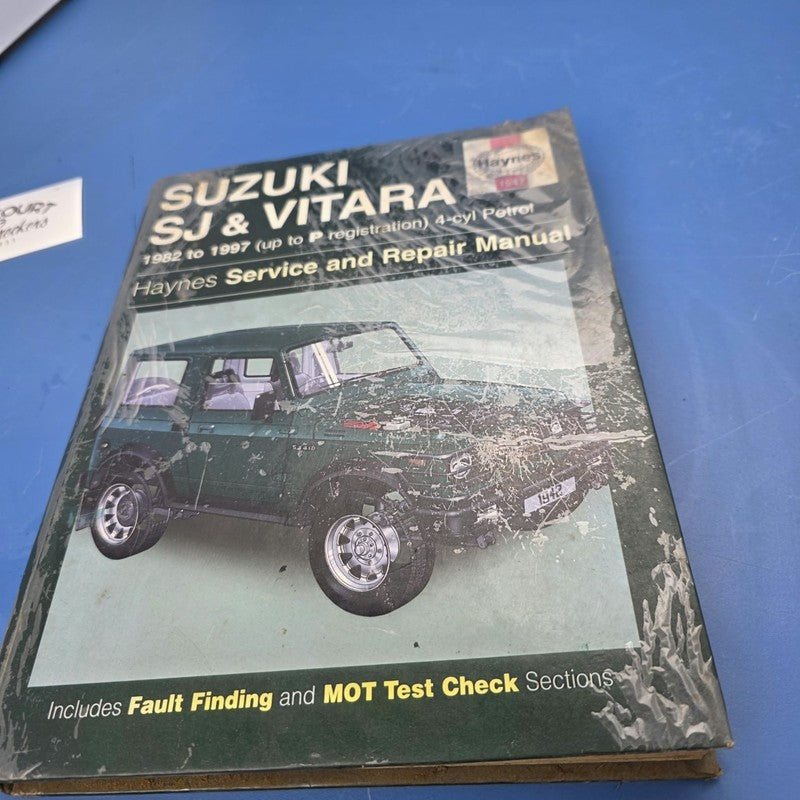 Haynes Repair Manual For Suzuki SJ And Vitara 1982-1997 4Cylider Petro