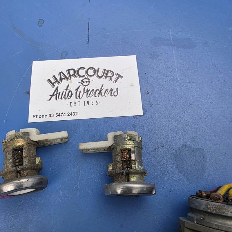 Door Lock Ignition Barrel Lock Switch Set For EF EL FORD FALCON Wagon 