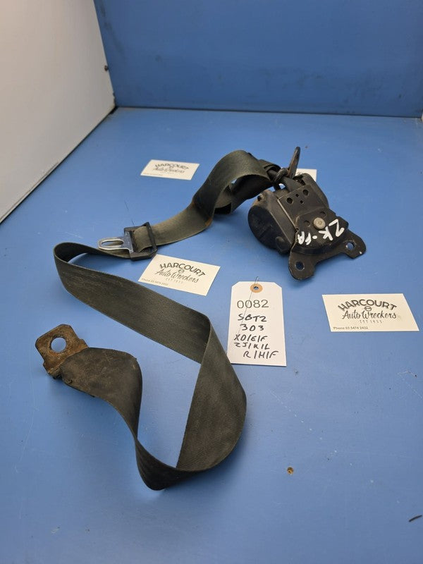 Ford Falcon XD XE XF ZJ ZK ZL Right Front Seatbelt Black Fairlane Fair