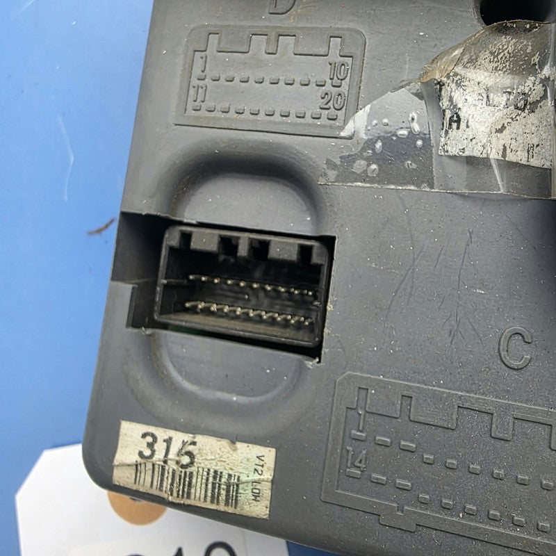 Bcm Body Control Module Suit VX Holden Commodore 315 Code Low Spec Wit