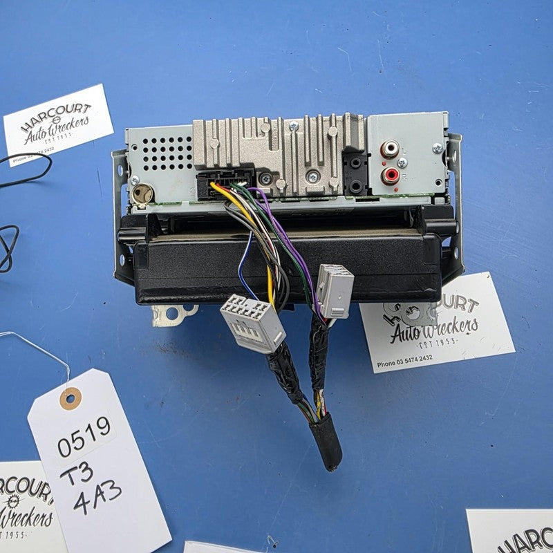 Pioneer Headunit Dash Pocket, Mounts Removed From EP91 Toyota Starlet 