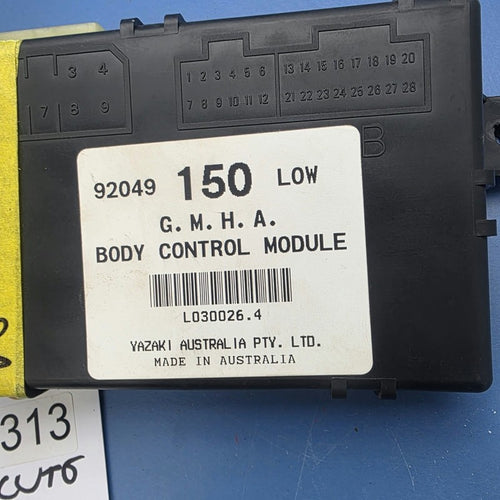 Bcm Body Control Module Suit VS Holden Commodore 150 Code Low Spec Wit