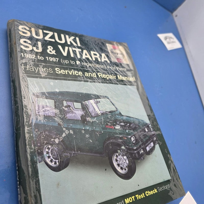 Haynes Repair Manual For Suzuki SJ And Vitara 1982-1997 4Cylider Petro