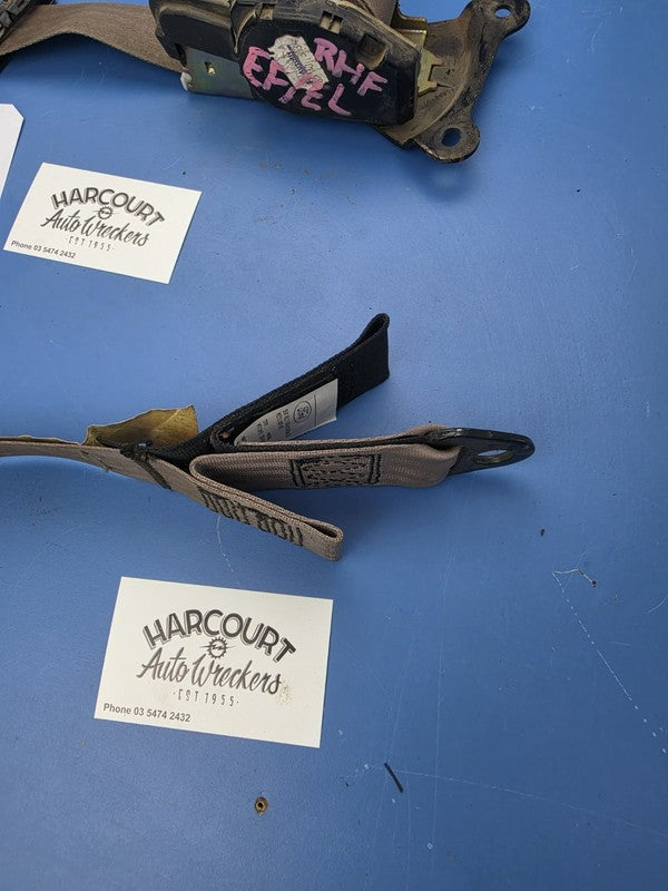 Ford Falcon EF EL NF NL  Right Front Seatbelt Cappachino Fairlane Fair