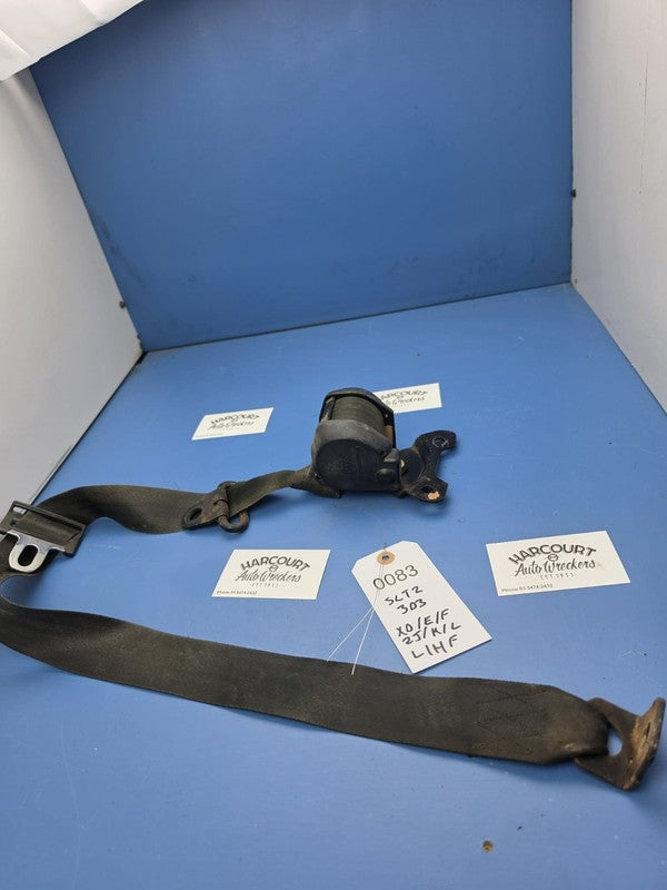 Ford Falcon XD XE XF ZJ ZK ZL Left Front Seatbelt Black Fairlane Fairm