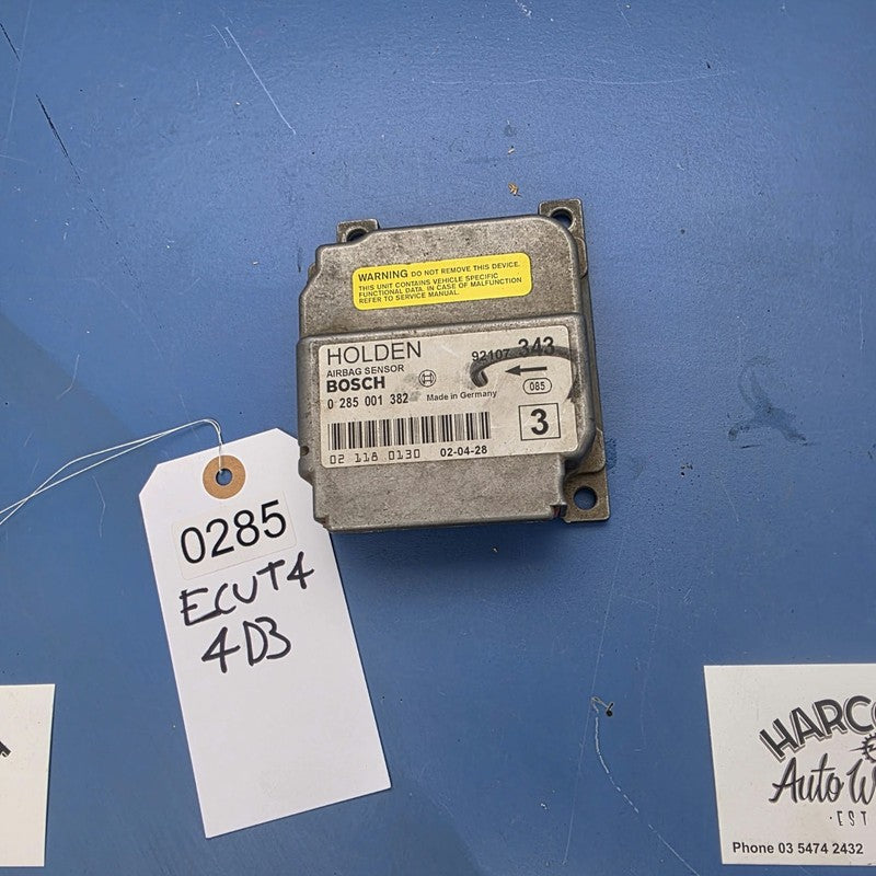 Air Bag Module SRS Module Suit VX Commodore SS Spac Code 343