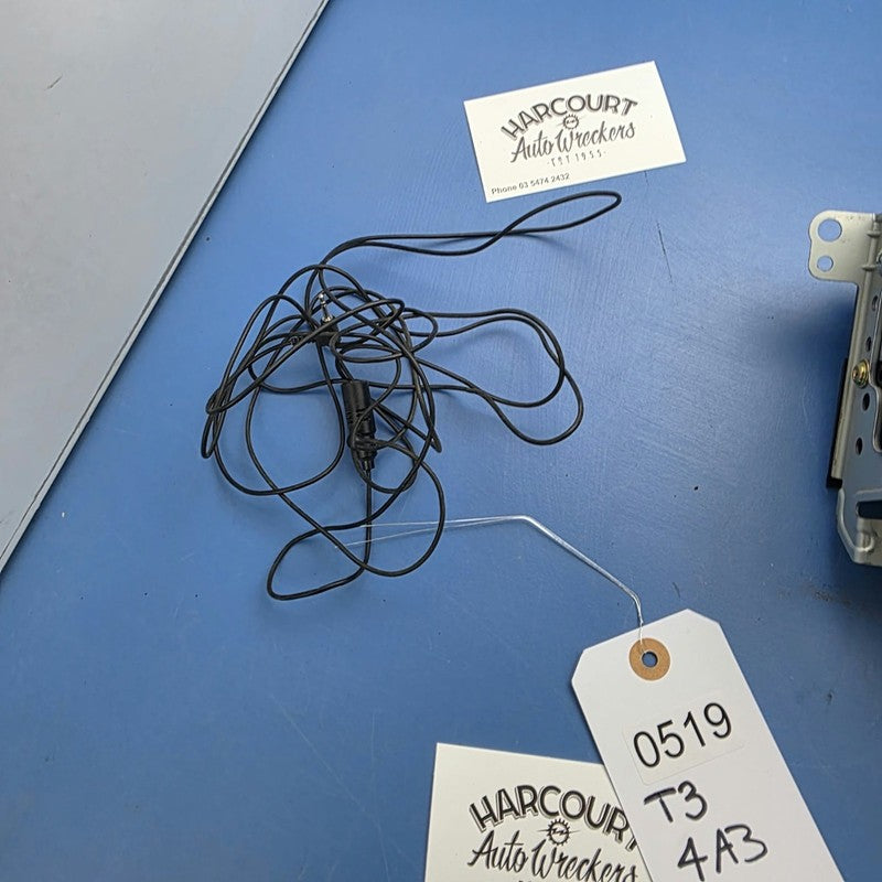 Pioneer Headunit Dash Pocket, Mounts Removed From EP91 Toyota Starlet 