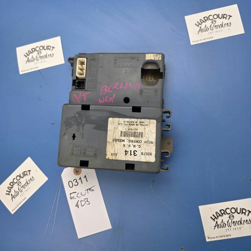 Bcm Body Control Module Suit VT Holden Berlina/ Calais Wagon 314 Code 