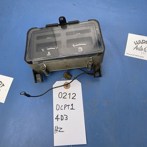 Holden HJ HX Hz Statesman Dash Gauge Temp Fuel Oil Battery