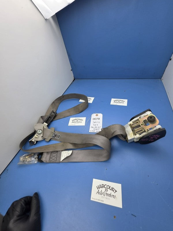 Ford Falcon AU BA BF Right Front Seatbelt Light Grey XR6 XR8 Tickford 
