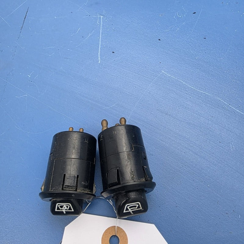 Ford XD XE Wagon Rear Window Wiper & Washer Switch Pair Falcon VERY GO