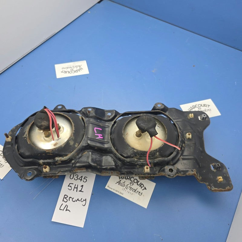 Headlight Assembly Left Hand Suit Subaru Brumby Twin Square Headlight