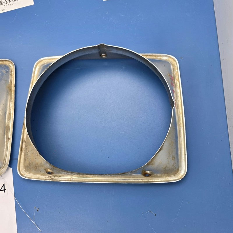 Head Light Headlight Surround Pair Genuine Holden Kingswood HJ HX HZ M