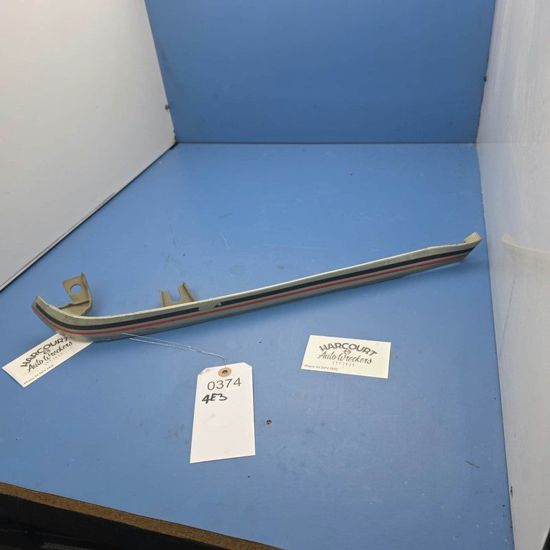 Front Bumper Bar Upper Moulding Trim (LH) Holden VL Commodore