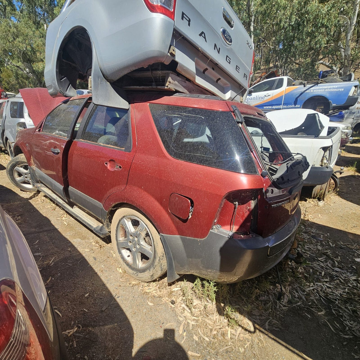 Ford Territory in the yard, photo 7 of 8