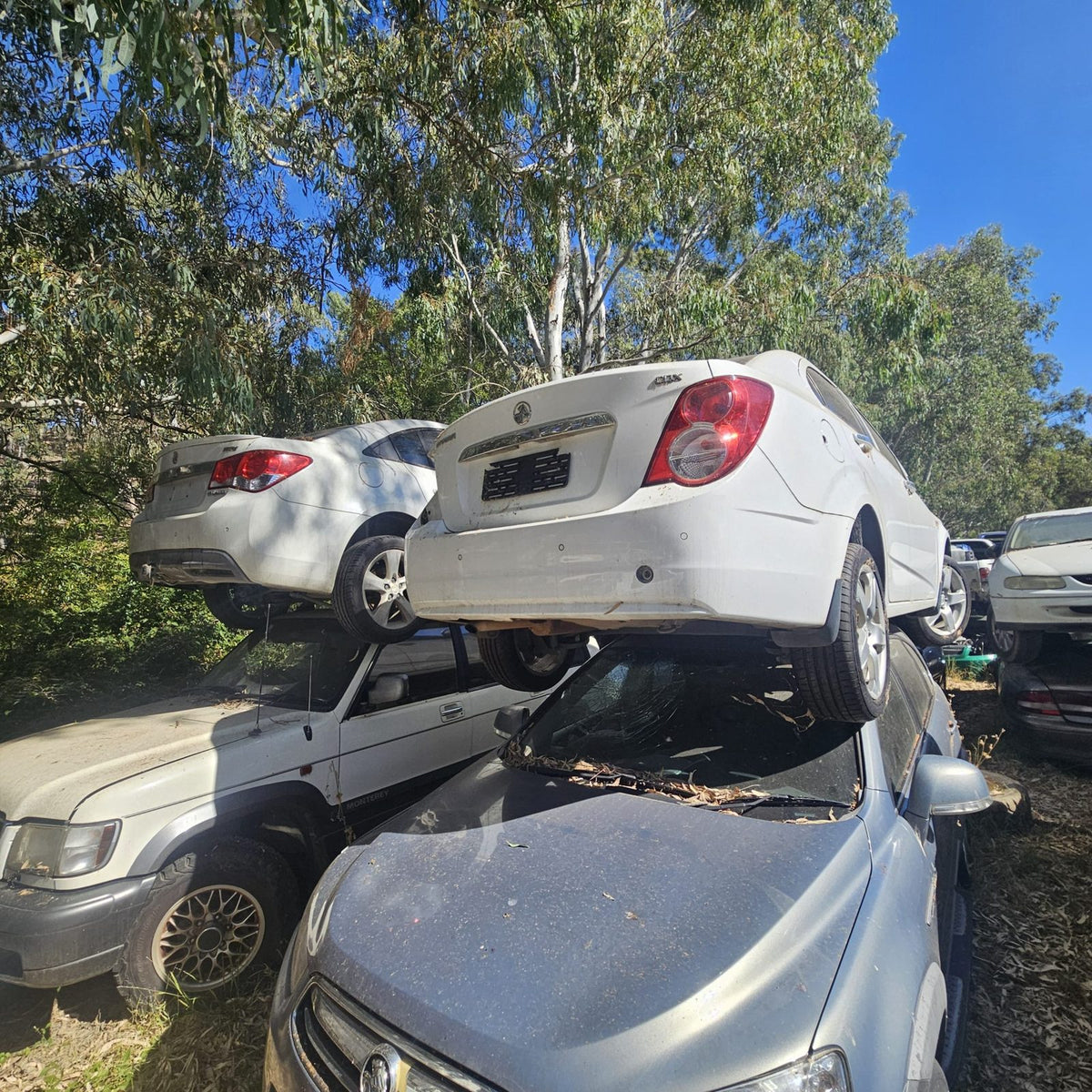 Holden Astra, Cruze, Captiva and Barina in the yard, photo 8 of 10