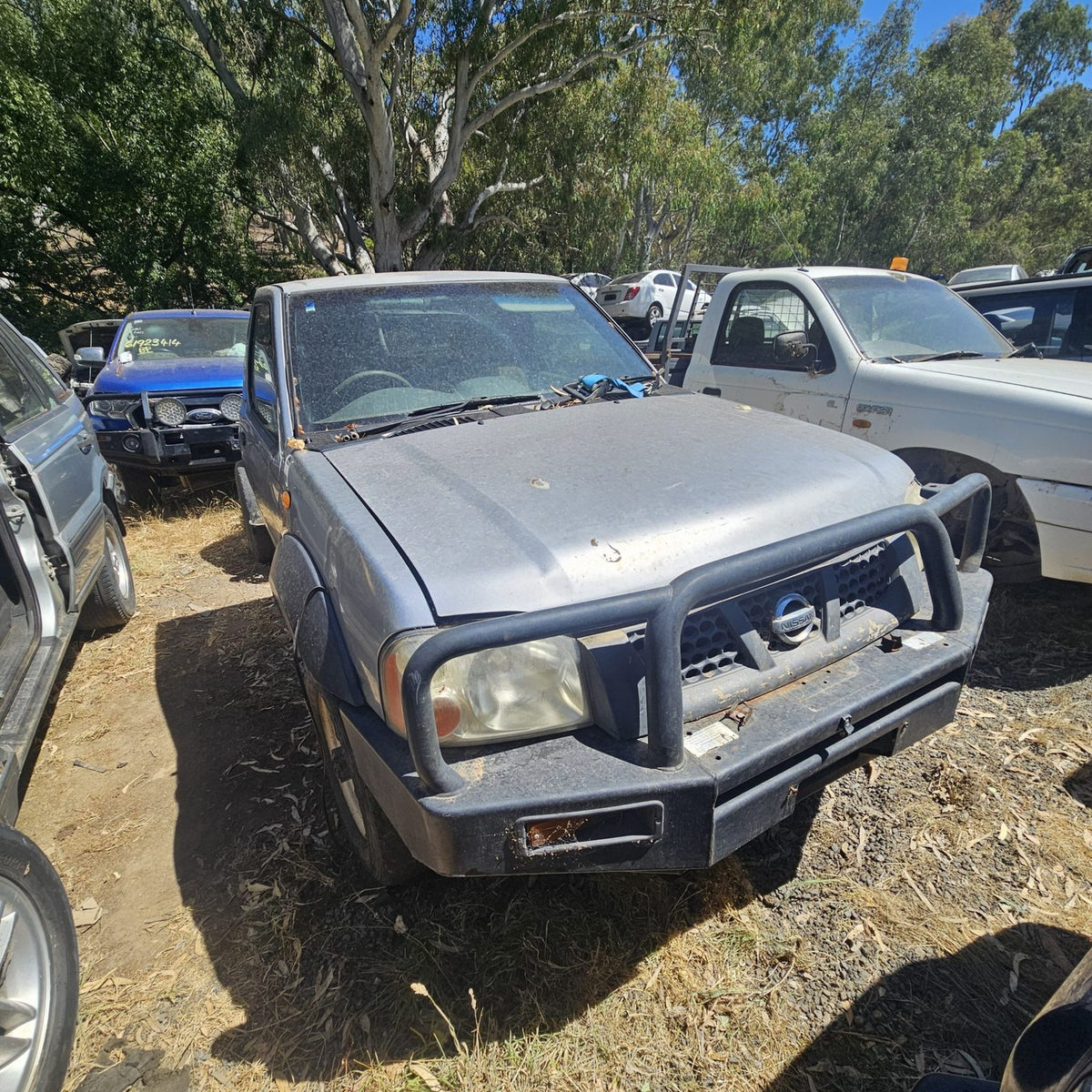 Nissan Pathfinder and Navara in the yard, photo 11 of 14
